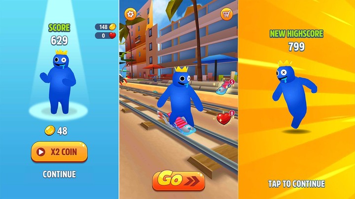 Rainbow Run: 3D Running Game screenshot image 10_Popularmodapk.com