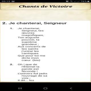 Chants de Victoire screenshot image 13_Popularmodapk.com