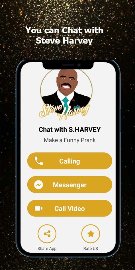 Steve Harvey Prank Video Call screenshot image 8_Popularmodapk.com