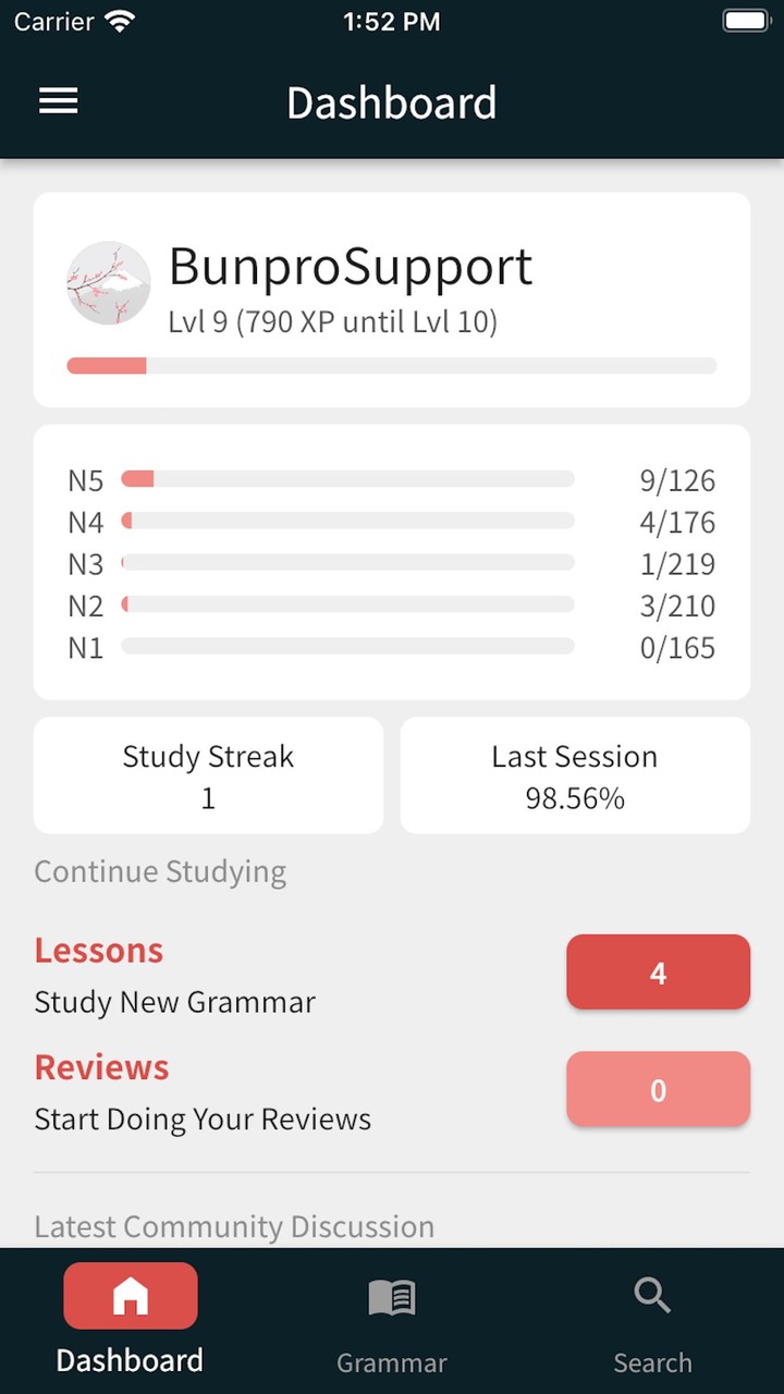 Bunpro Japanese SRS screenshot image 6_Popularmodapk.com