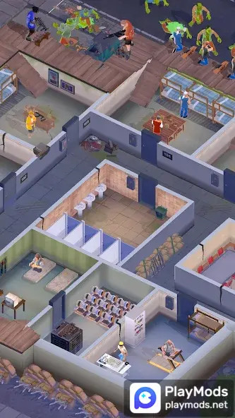 Idle Fortress: Zombie Survival<span>(No Ads)</span> screenshot image 4_Popularmodapk.com