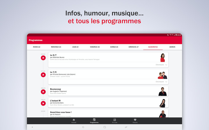 France Inter - radio, actus screenshot image 5_Popularmodapk.com