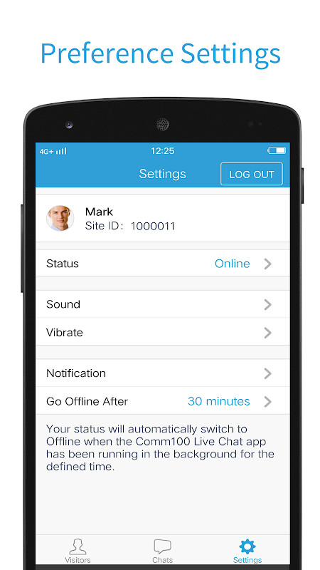 Comm100 Live Chat screenshot image 12_Popularmodapk.com