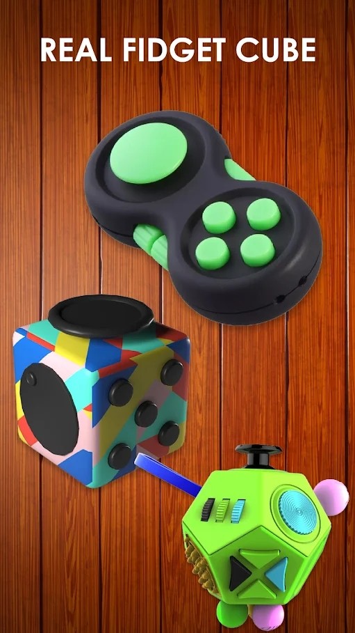 Fidget Toys 3D - Fidget Cube, AntiStress & Calm screenshot image 2_Popularmodapk.com