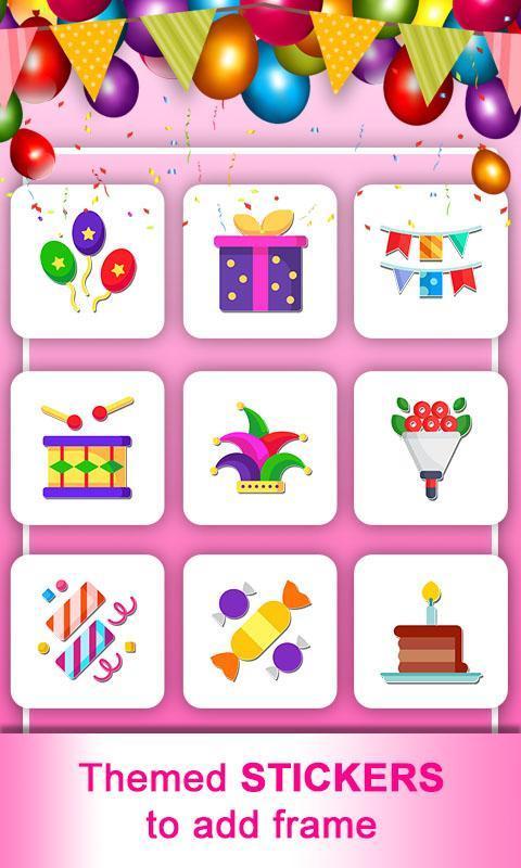 Happy Birthday Photo Frames screenshot image 5_Popularmodapk.com