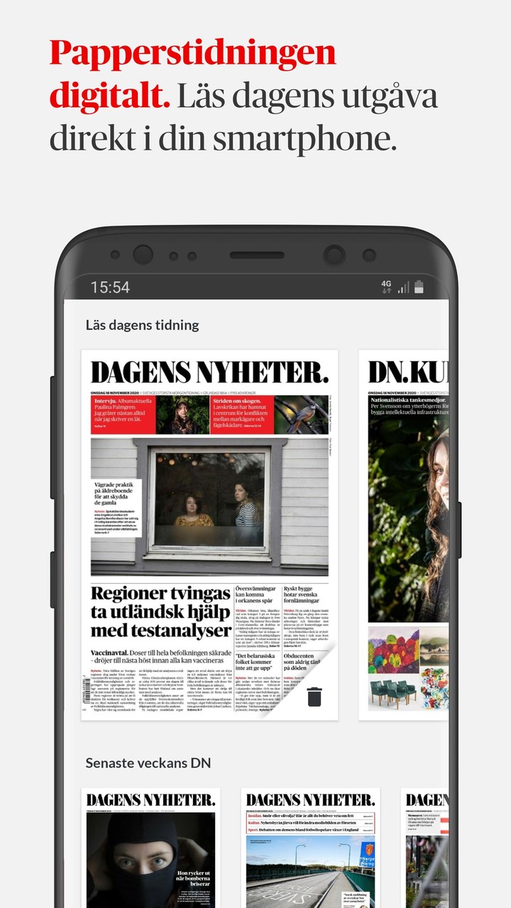 e-DN - den digitala tidningen från Dagens Nyheter screenshot image 6_Popularmodapk.com
