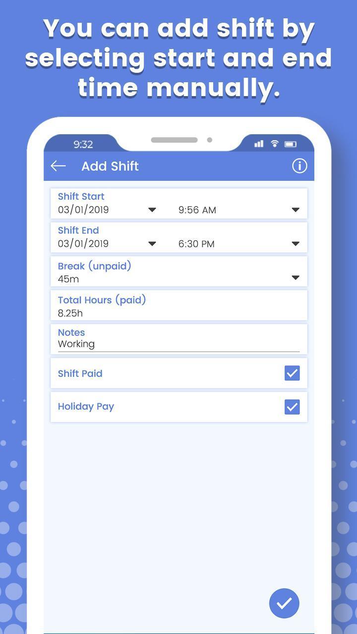 Work Log - Work Hours Tracking screenshot image 6_Popularmodapk.com