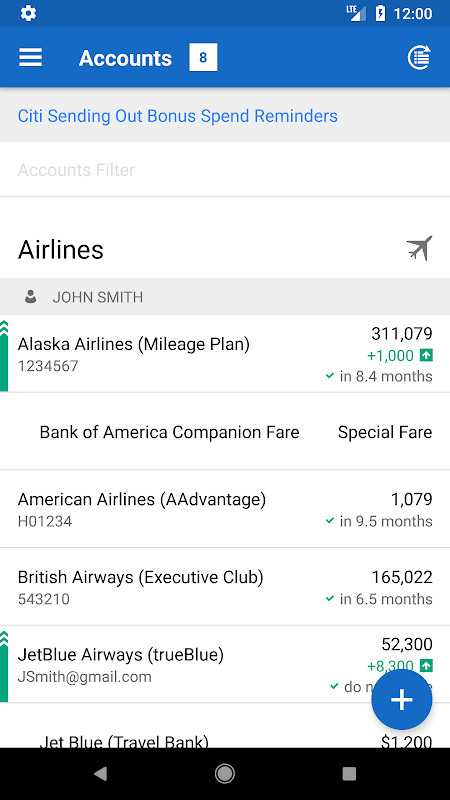 AwardWallet: Track Rewards screenshot image 4_Popularmodapk.com