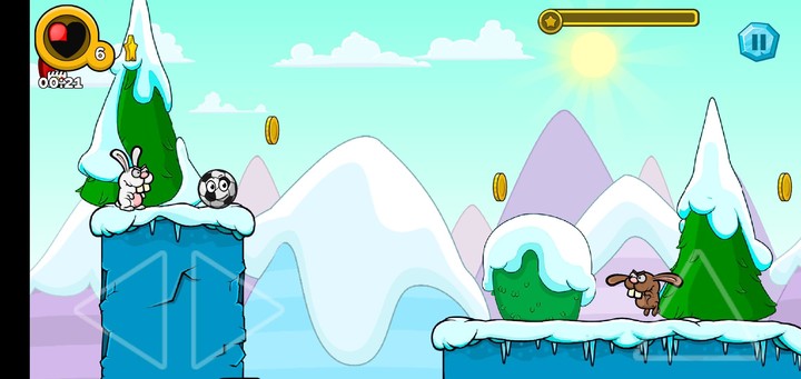 Runner ball 3: winter game screenshot image 2_Popularmodapk.com