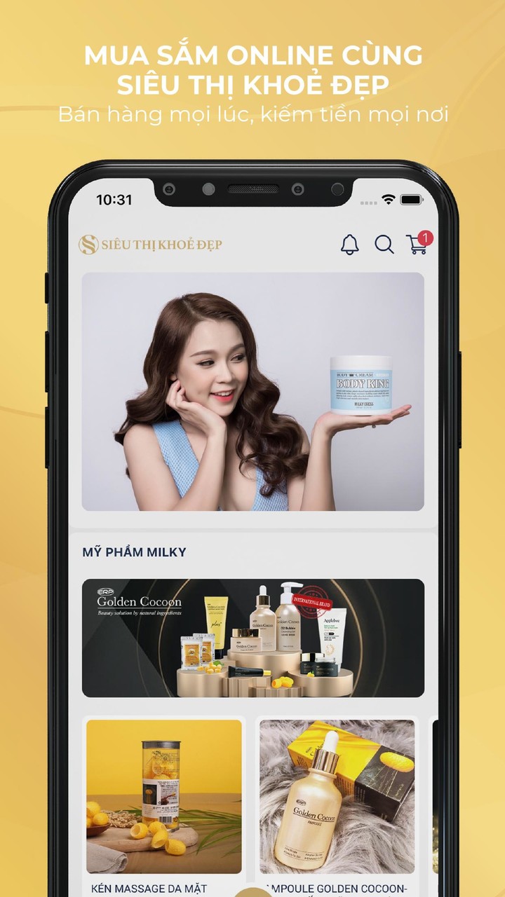 Siêu Thị Khỏe Đẹp screenshot image 1_Popularmodapk.com