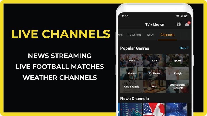 (US only) FREECABLE© TV: Shows screenshot image 7_Popularmodapk.com