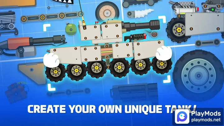 Super Tank Rumble<span>(No Ads)</span> screenshot image 1_Popularmodapk.com