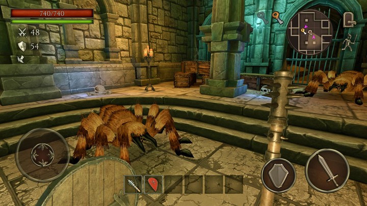 Ghoul Castle 3D - Action RPG screenshot image 2_Popularmodapk.com