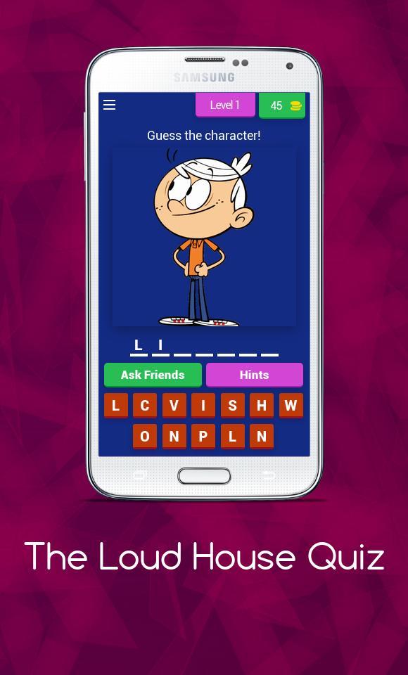 The Loud House Quiz screenshot image 1_Popularmodapk.com