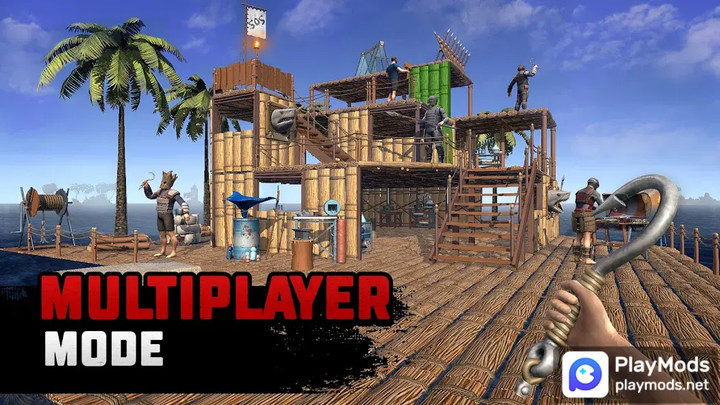 Raft Survival Multiplayer<span>(No Ads)</span> screenshot image 5_Popularmodapk.com