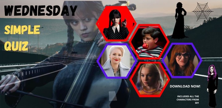 Wednesday Simple Quiz screenshot image 1_Popularmodapk.com