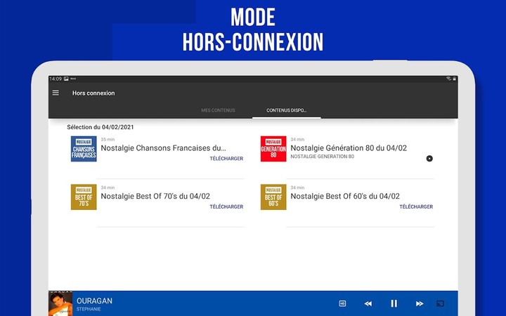 Nostalgie : Radio, Podcasts screenshot image 1_Popularmodapk.com