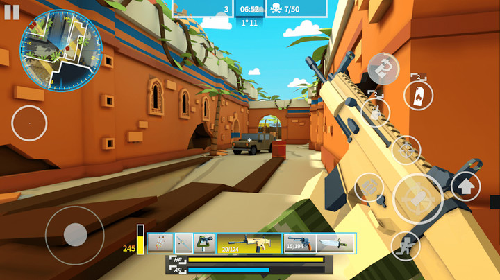 Bit Gun: Online Shooting Games screenshot image 3_Popularmodapk.com