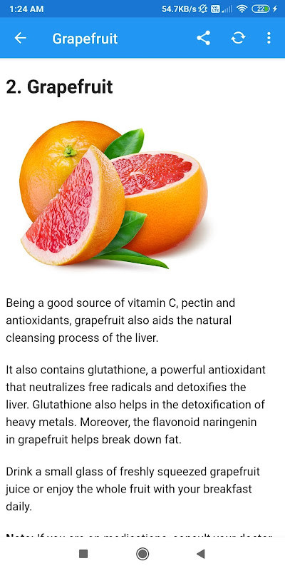 Foods for Liver Cleansing screenshot image 6_Popularmodapk.com