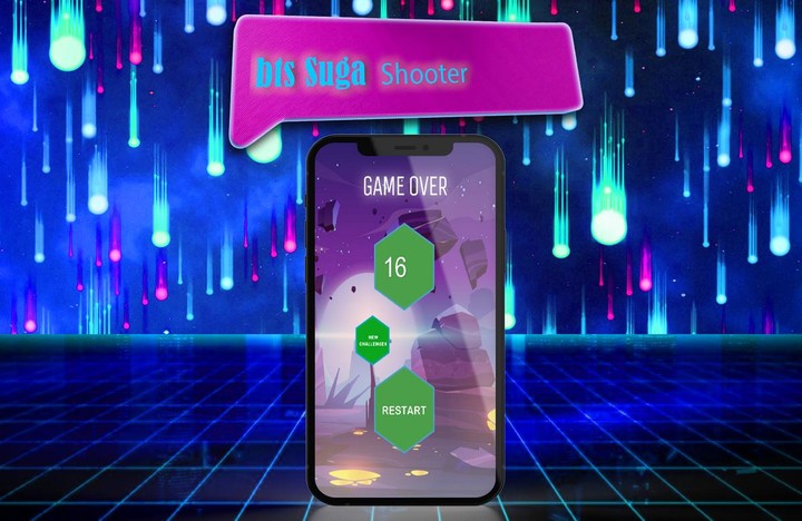 bts Suga Space- Shooter game screenshot image 2_Popularmodapk.com