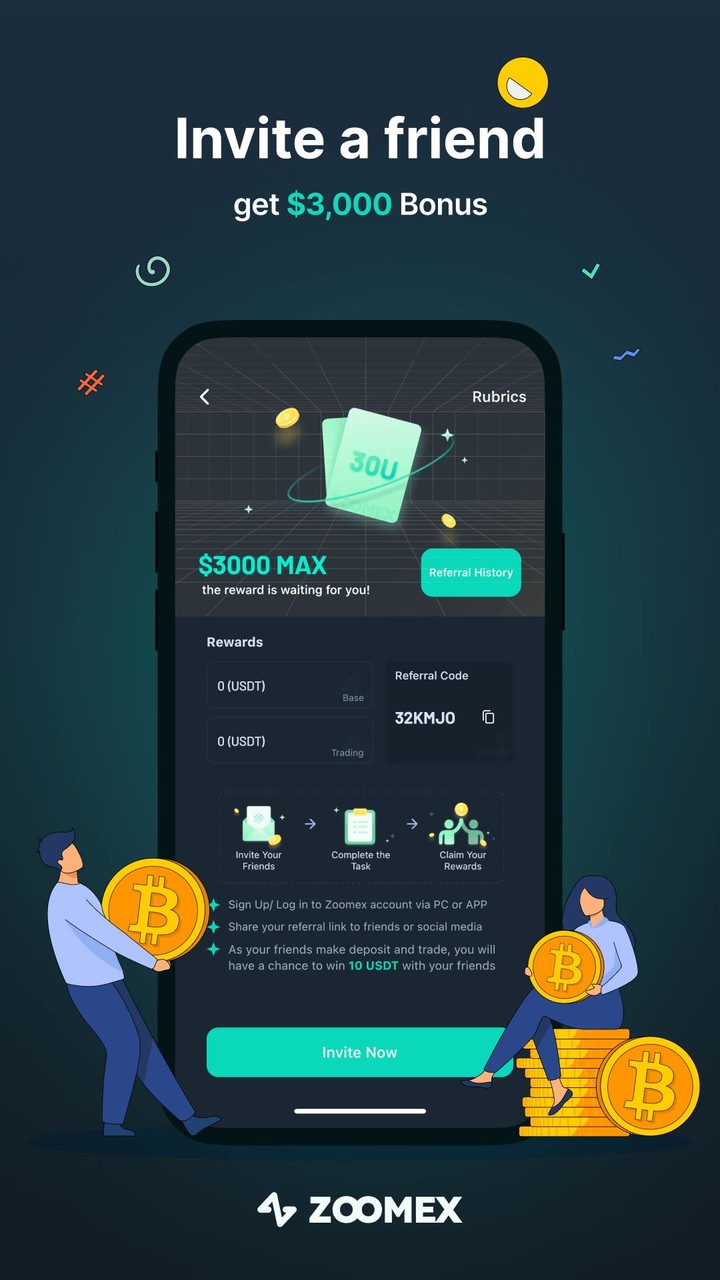 Zoomex:Crypto&Bitcoin Trading screenshot image 8_Popularmodapk.com