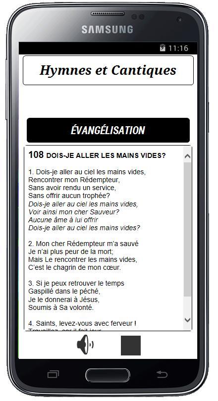 Hymnes et Cantiques screenshot image 3_Popularmodapk.com