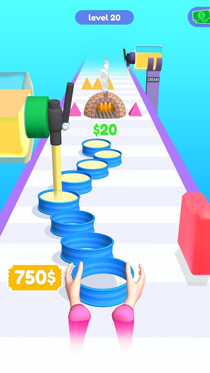 Bakery Stack: Cooking Games screenshot image 2_Popularmodapk.com