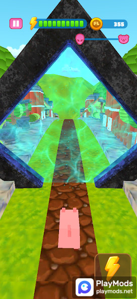 Escape from Pigland Runner<span>(mod)</span> screenshot image 3_Popularmodapk.com