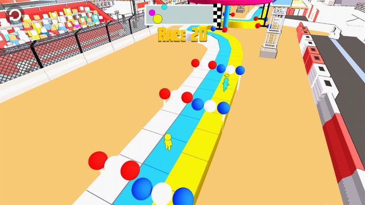 Stickman Fun Race 3D screenshot image 3_Popularmodapk.com