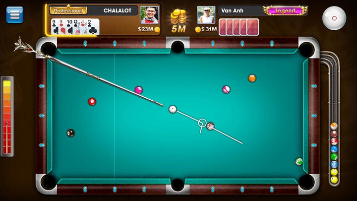 Billiards ZingPlay 8 Ball Pool screenshot image 2_Popularmodapk.com