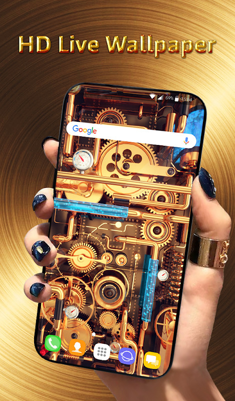 Cool Wallpapers and Keyboard - Steampunk Pipes screenshot image 3_Popularmodapk.com