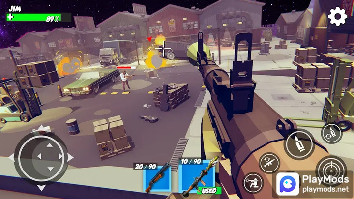 FPS Police Gun Game: PIXEL War<span>(Unlimited Money)</span> screenshot image 5_Popularmodapk.com