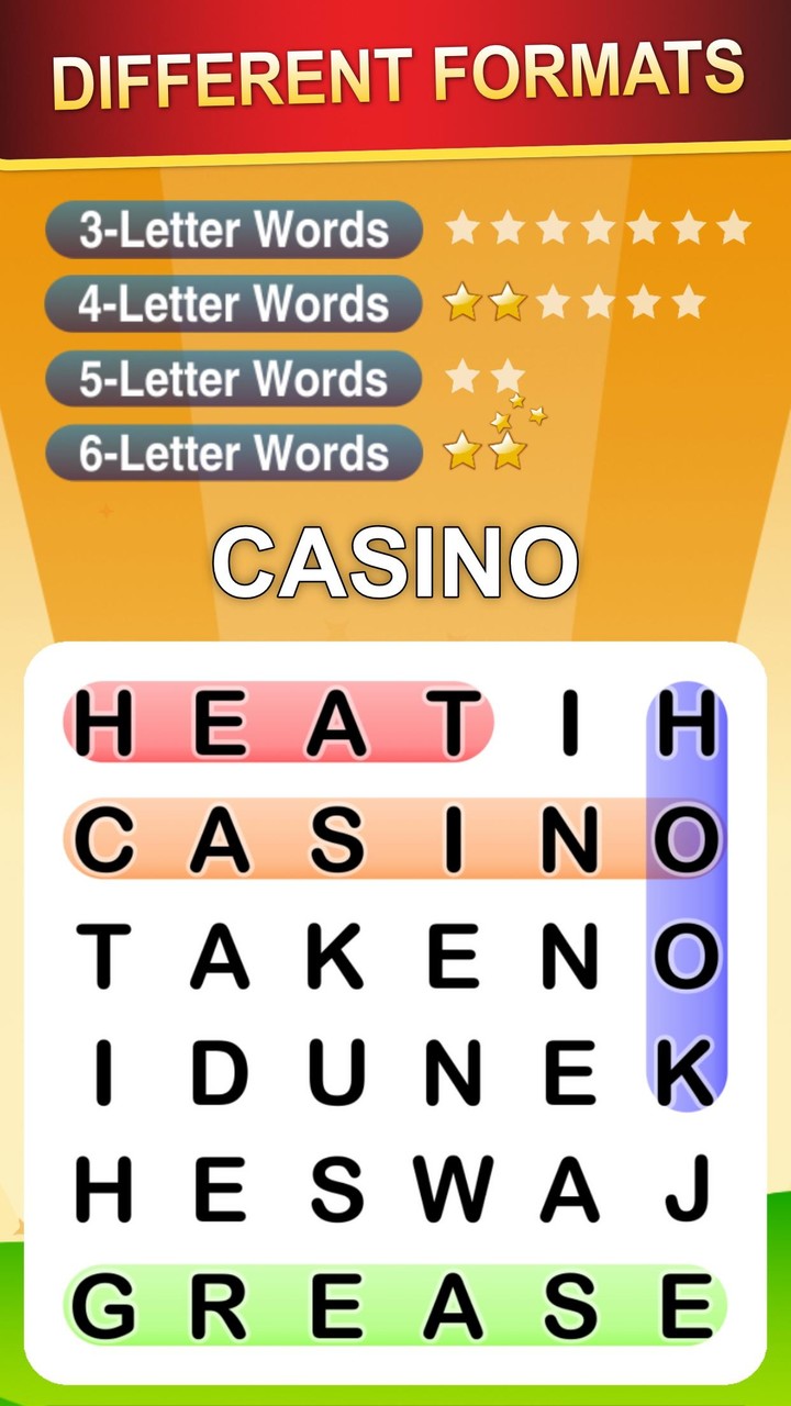 Word Search World Hollywood screenshot image 4_Popularmodapk.com