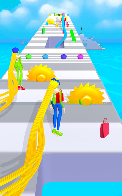 Hair Long Challenge 3D screenshot image 5_Popularmodapk.com