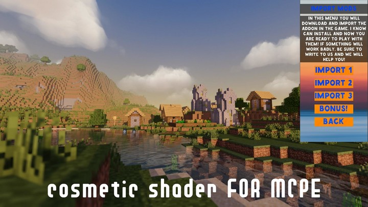 Cosmetic Shader Mod Minecraft screenshot image 8_Popularmodapk.com