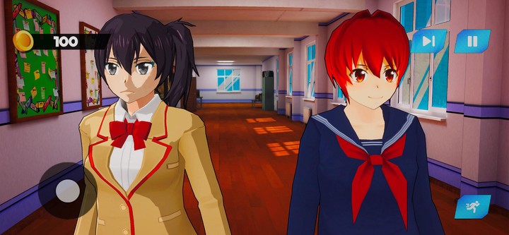 Anime High School Yandere Life screenshot image 1_Popularmodapk.com