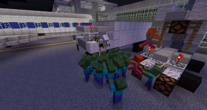 Zombie Apocalypse Minecraft PE screenshot image 4_Popularmodapk.com
