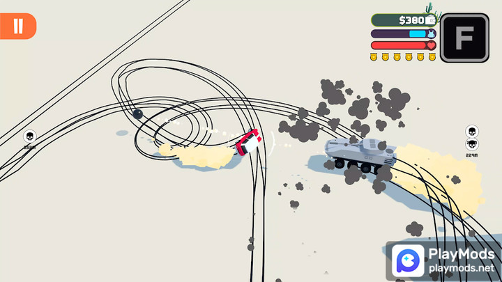 Drift Away: Bandit Chase<span>(No ads)</span> screenshot image 4_Popularmodapk.com