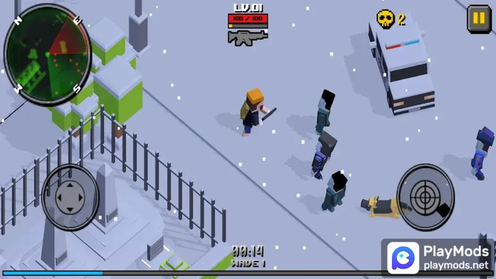 Pixel Zombie Frontier<span>(Unlimited Money)</span> screenshot image 2_Popularmodapk.com