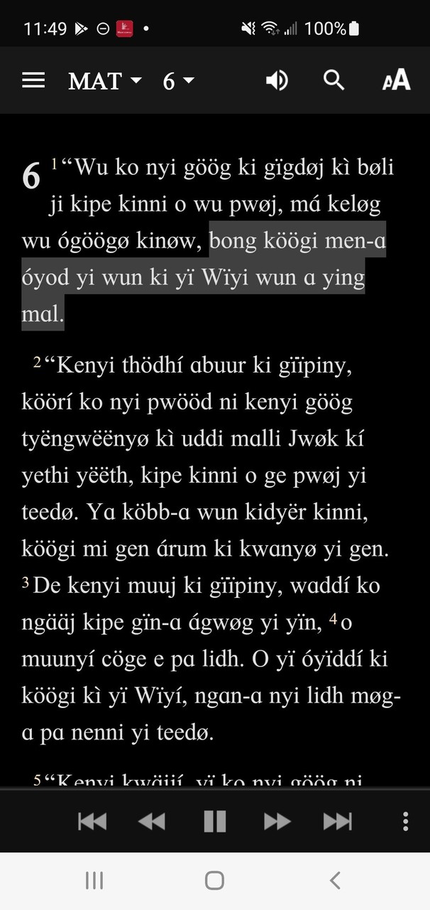 Shilluk Bible screenshot image 7_Popularmodapk.com