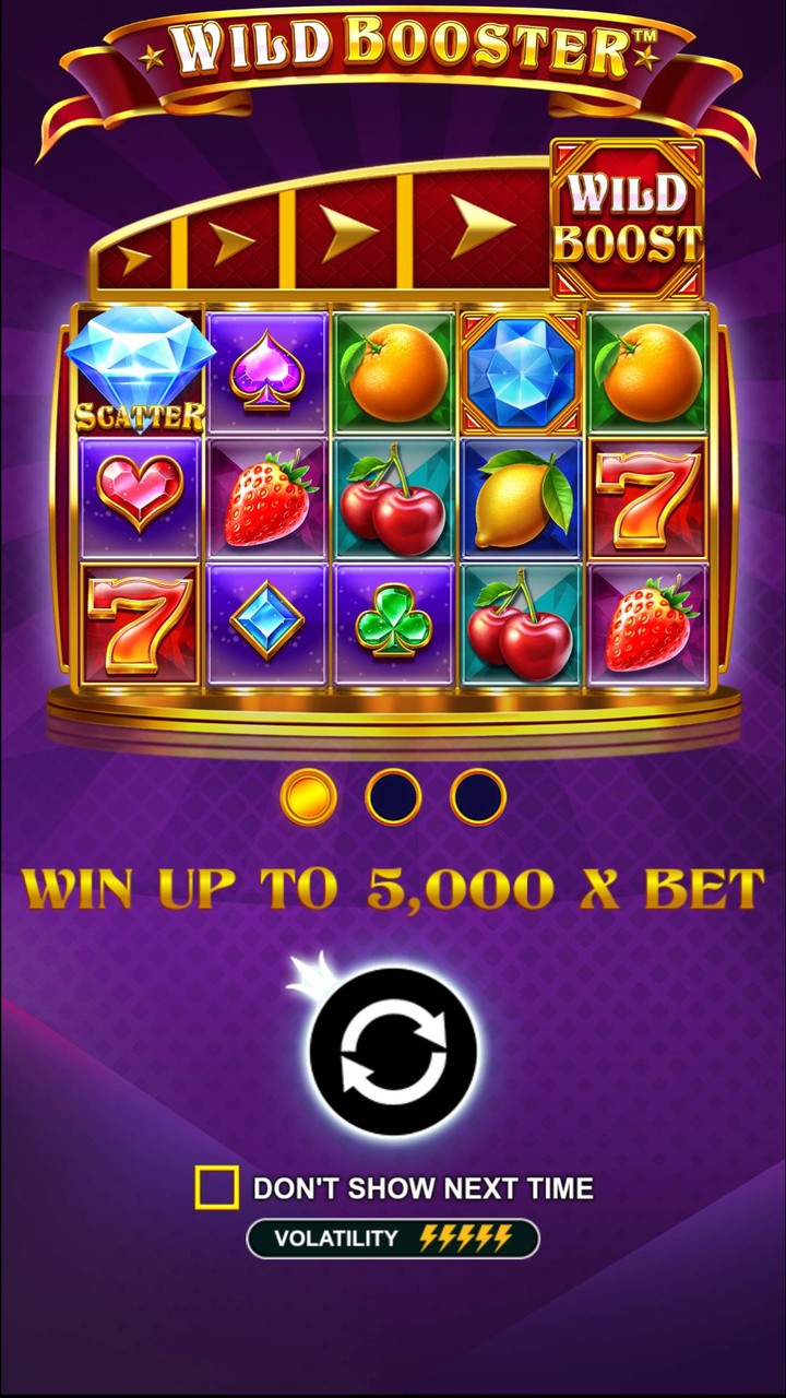 Wild Booster Slot Casino Game screenshot image 1_Popularmodapk.com