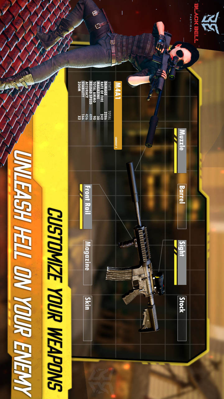 BlackBell Tactical FPS Shooter<span>(Unlimited Money)</span> screenshot image 1_Popularmodapk.com