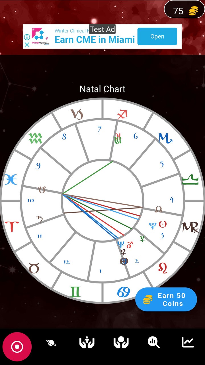 Astrology Area Natal Chart screenshot image 6_Popularmodapk.com