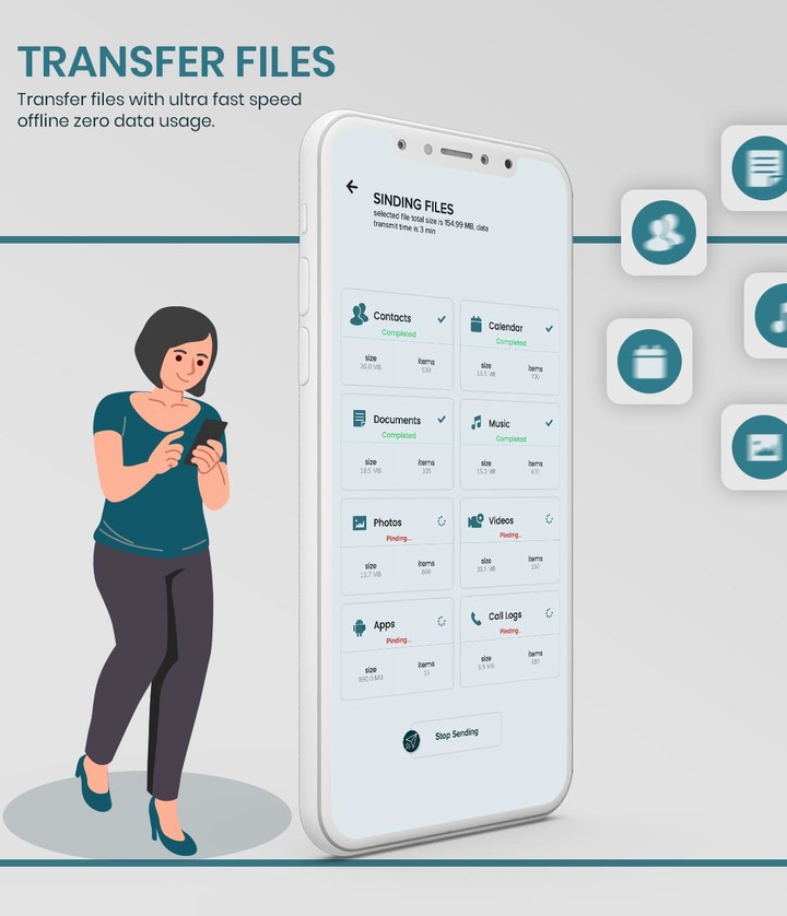 Phone Clone - Data Transfer screenshot image 8_Popularmodapk.com