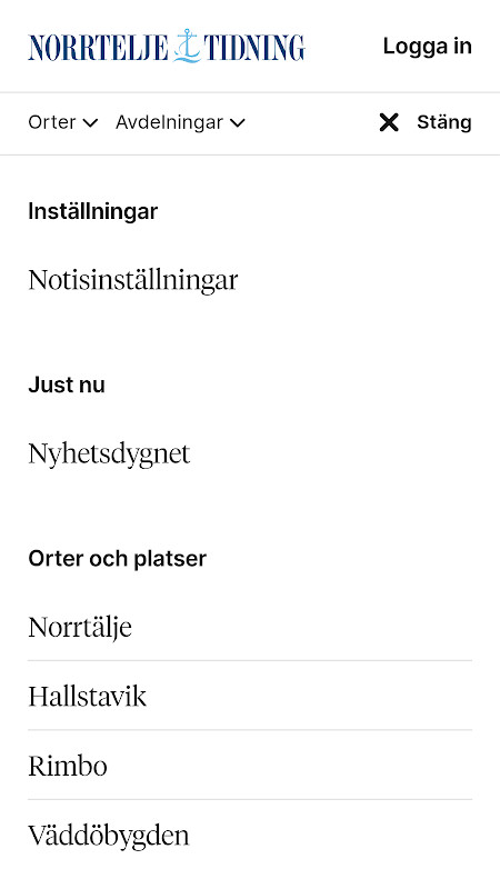 Norrtelje Tidning screenshot image 1_Popularmodapk.com