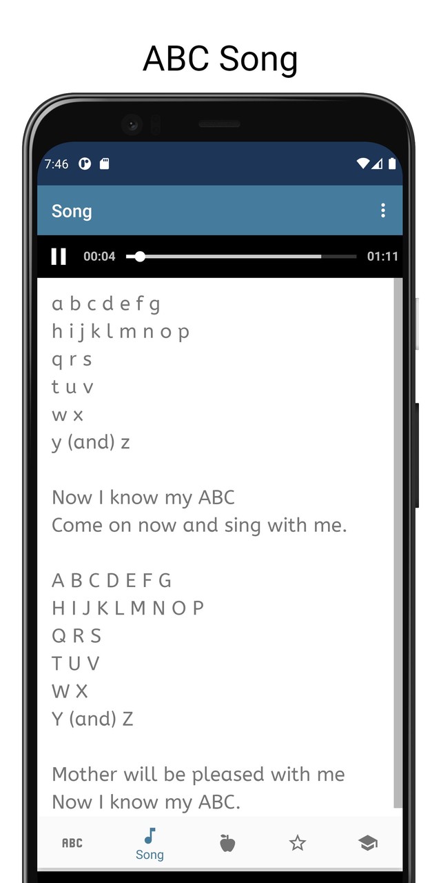 English Alphabet with Sound, Test, Quiz, abc. screenshot image 7_Popularmodapk.com
