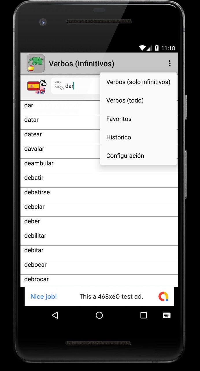 10000 Spanish Verbs screenshot image 1_Popularmodapk.com