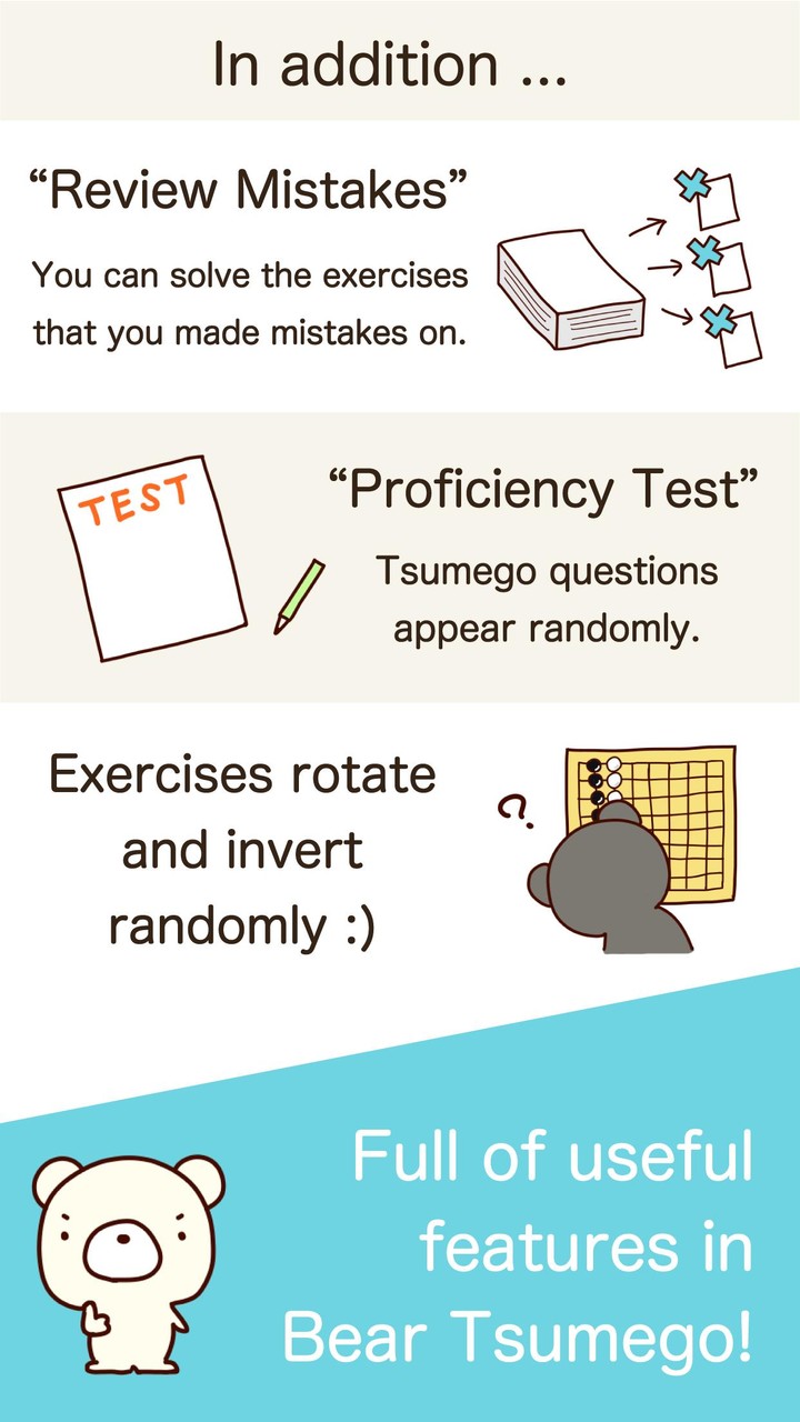 BearTsumego -Play Go exercises screenshot image 5_Popularmodapk.com