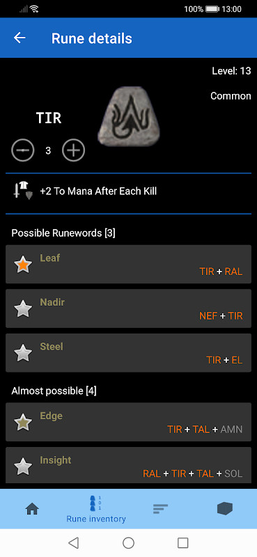 Runeword finder for Diablo II screenshot image 6_Popularmodapk.com