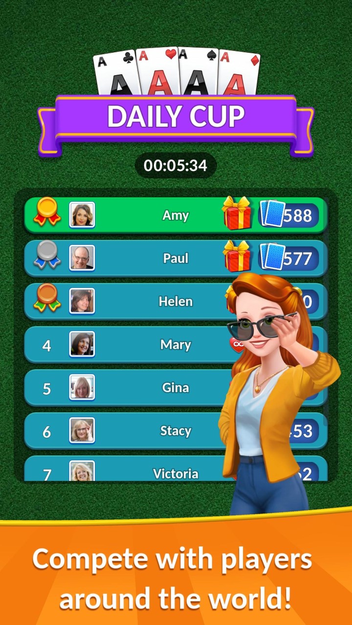 Kings & Queens: Solitaire Game screenshot image 2_Popularmodapk.com